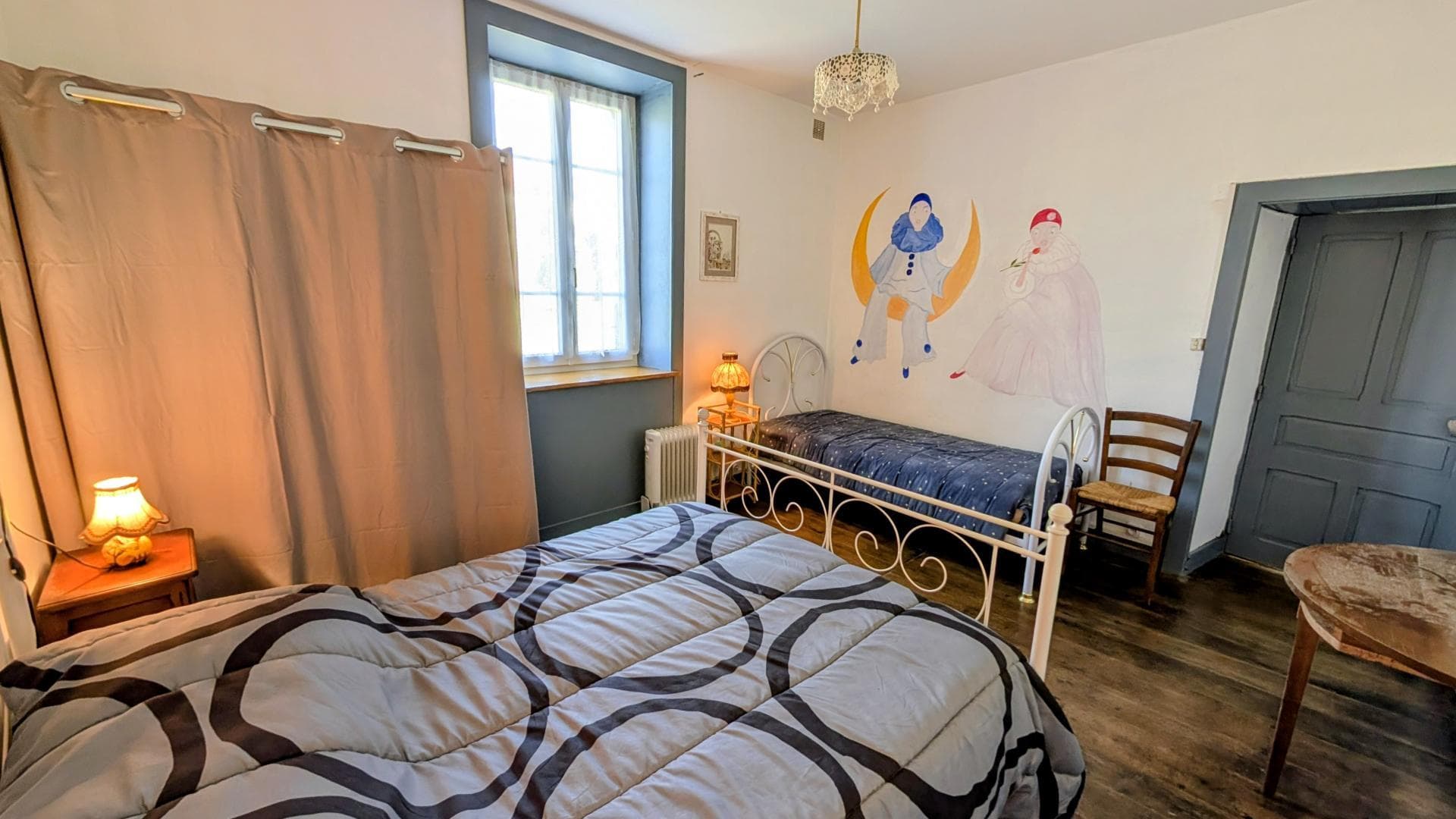 Gîte chez Marie-Louise à Dournazac en Haute-Vienne - Nouvelle Aquitaine - chambre 1_15