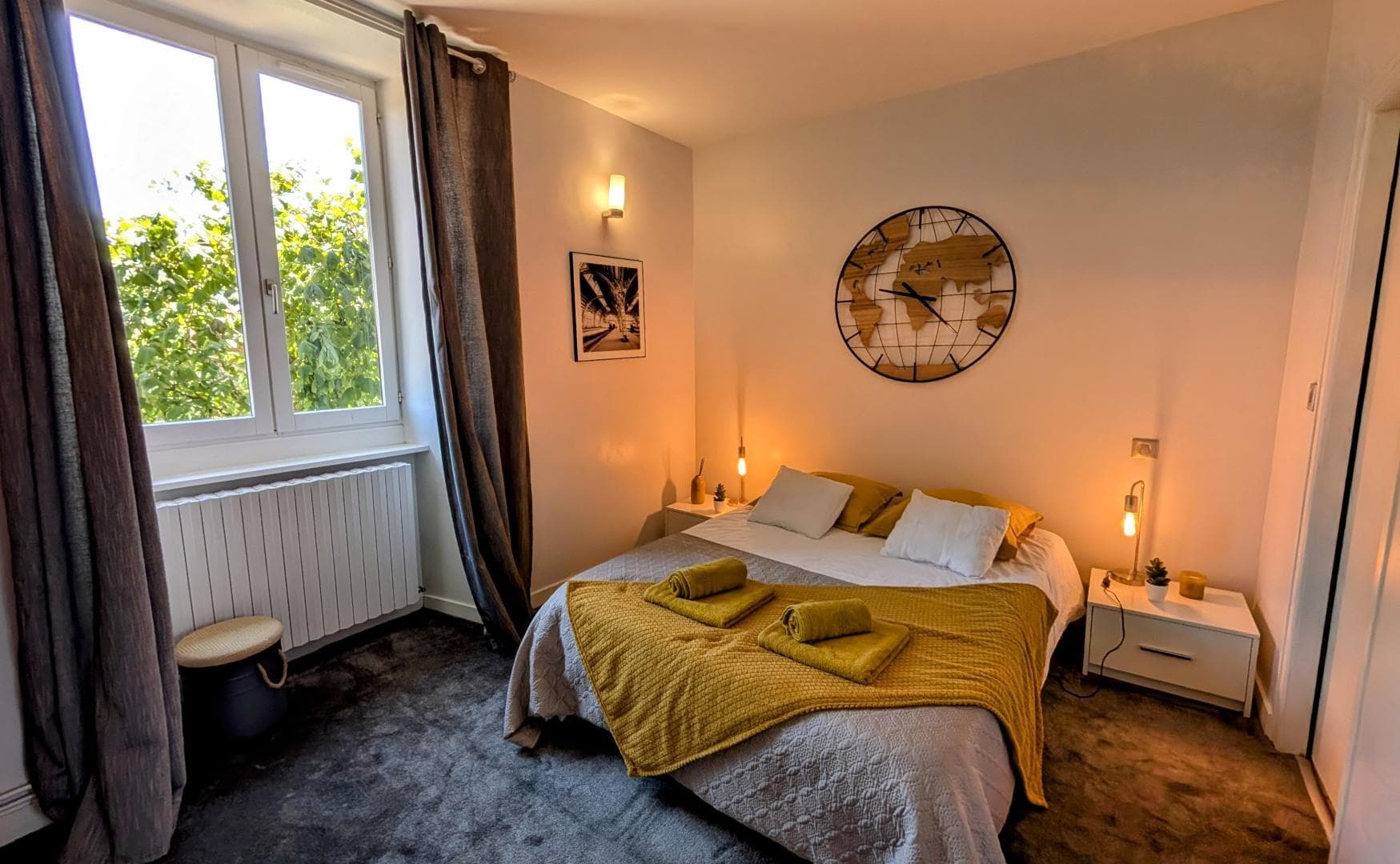 Gîte "Les Eglantiers" commune de Jourgnac en Haute-Vienne (Limousin) - chambre 1er_19