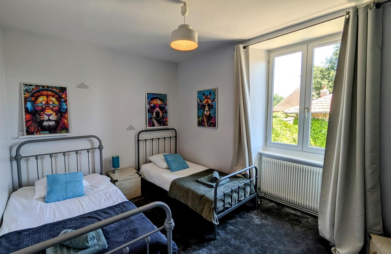Gîte "Les Eglantiers" commune de Jourgnac en Haute-Vienne (Limousin) - chambre 1er_18