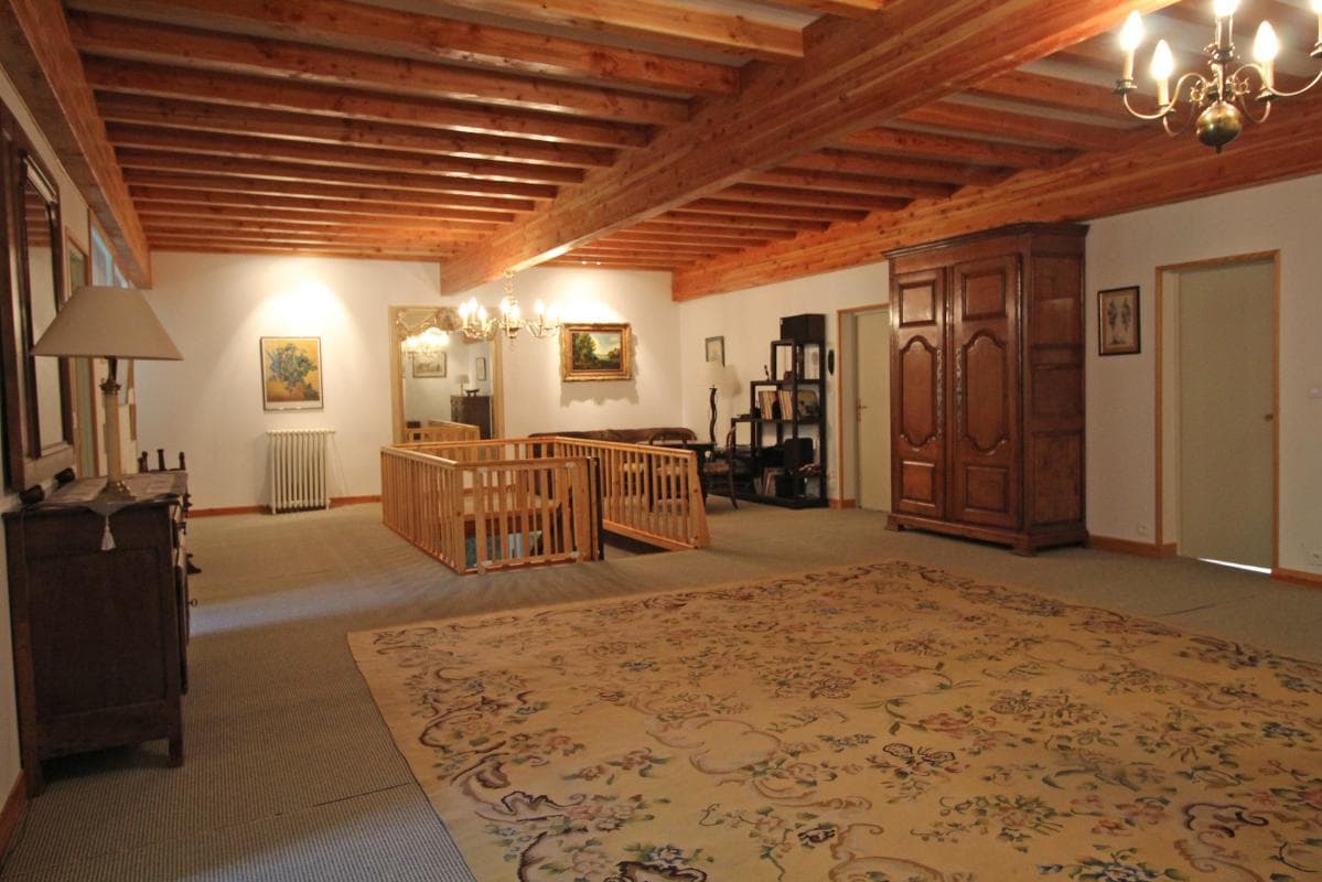 Chambre d'hôtes de la Ferme de la Roche à Bonnac la Côte en Haute-Vienne (Limousin)- Salle de jeux _6
