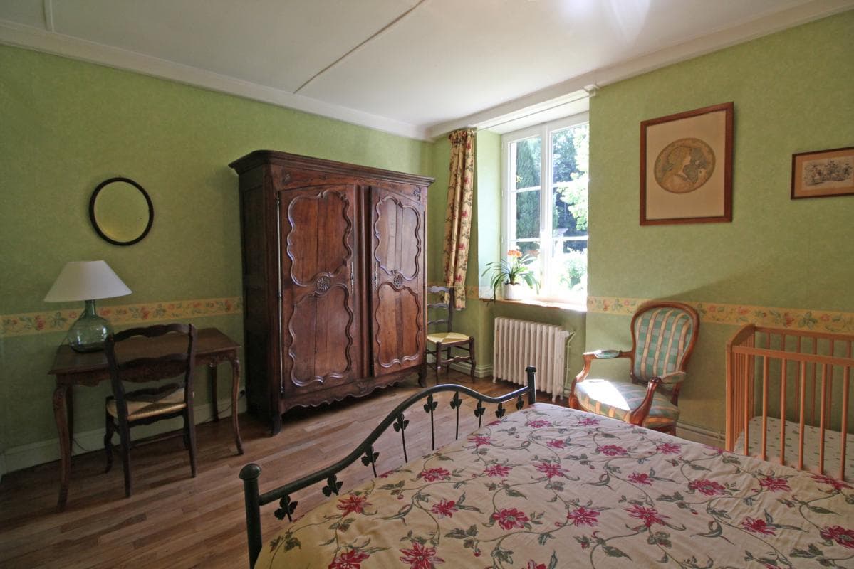 Chambre d'hôtes de la Ferme de la Roche à Bonnac la Côte en Haute-Vienne (Limousin)- Suite familiale Vert Limousin_14