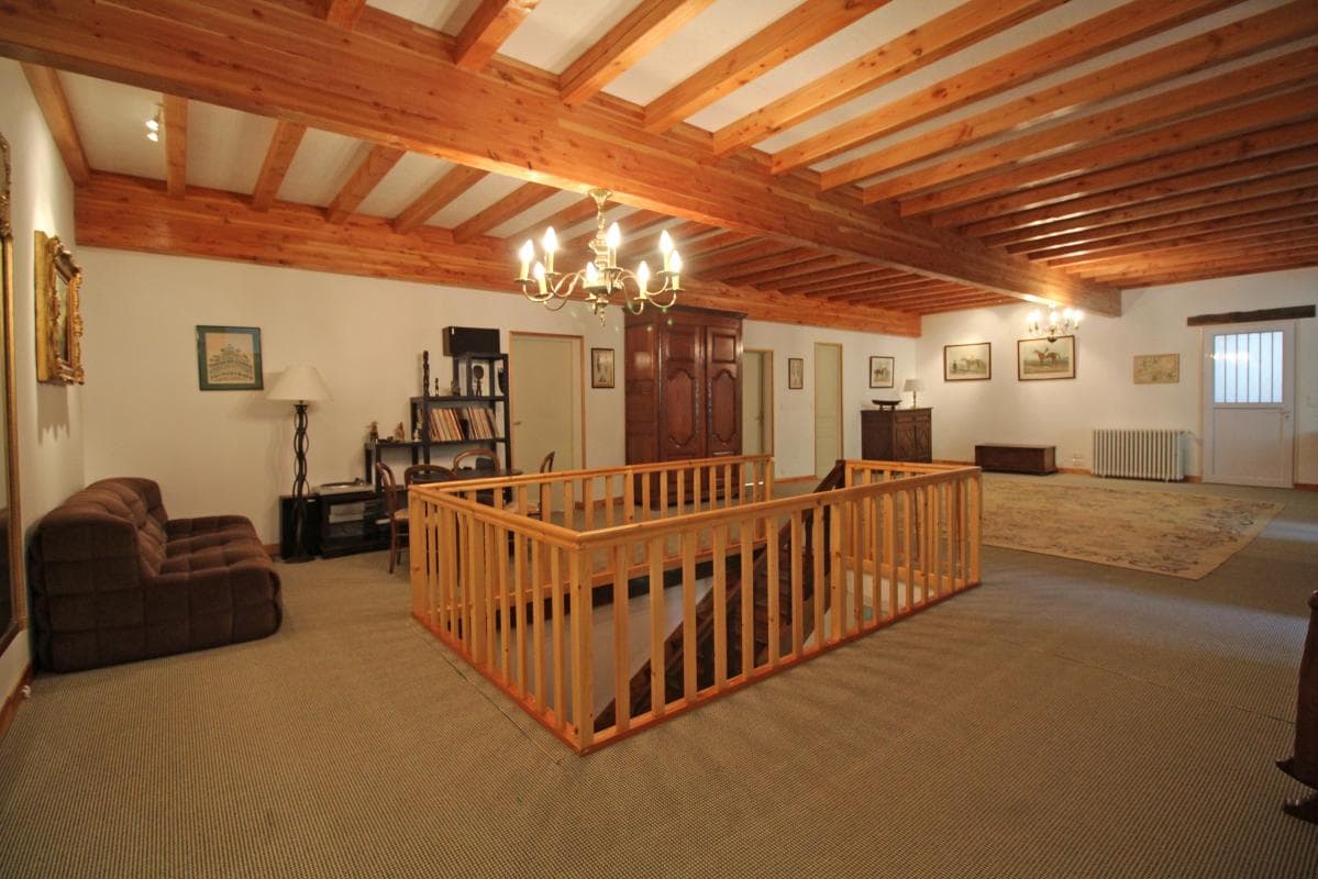Chambre d'hôtes de la Ferme de la Roche à Bonnac la Côte en Haute-Vienne (Limousin)- Salle de jeux _5
