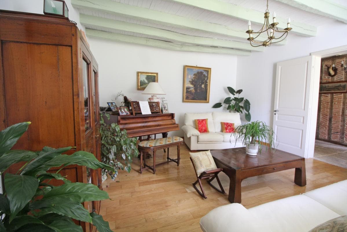 Chambre d'hôtes de la Ferme de la Roche à Bonnac la Côte en Haute-Vienne (Limousin)- salon_17