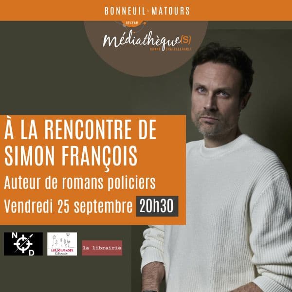 À la rencontre de Simon François, auteur de romans policiers_1