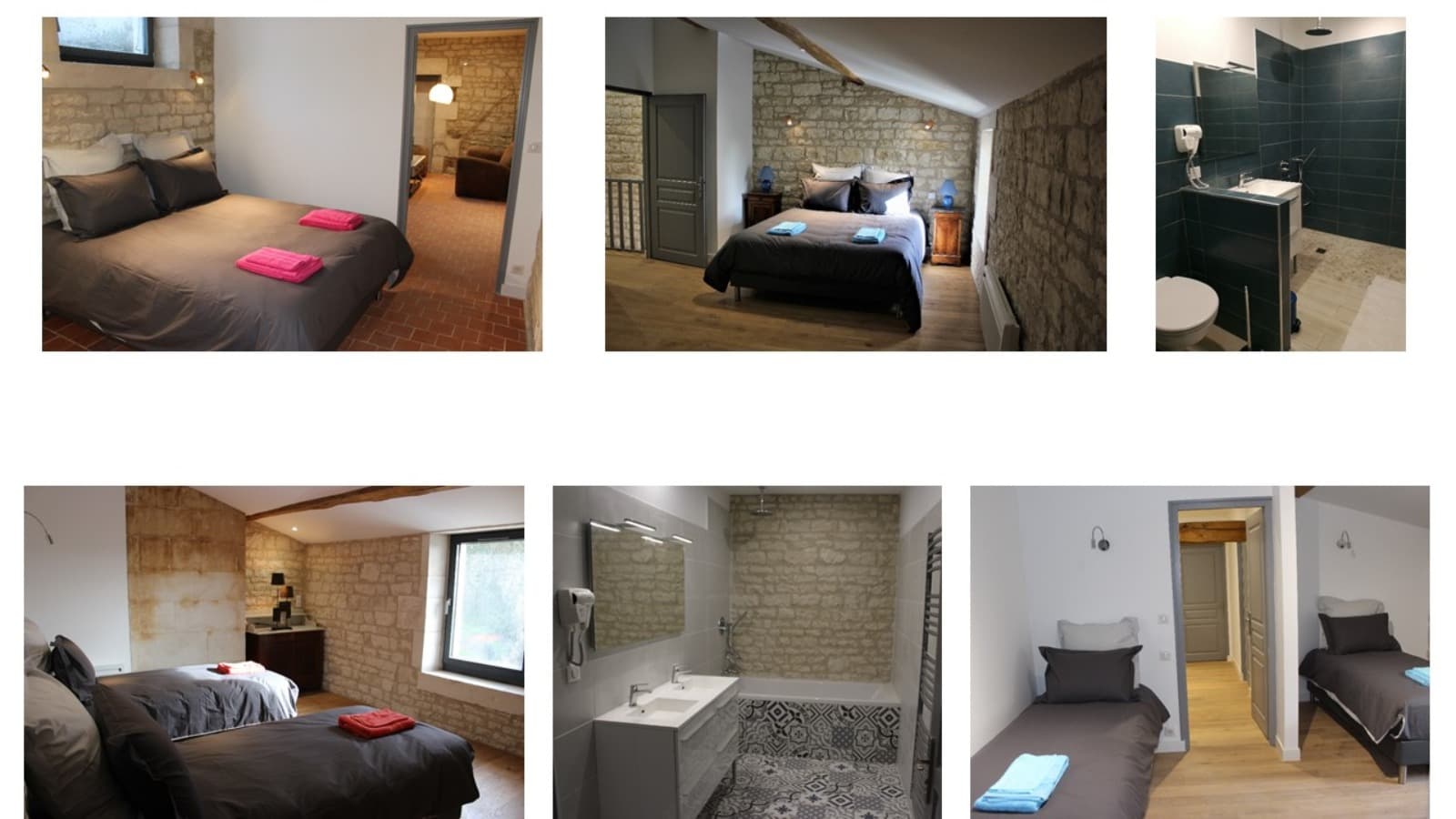 Les chambres des Pommiers