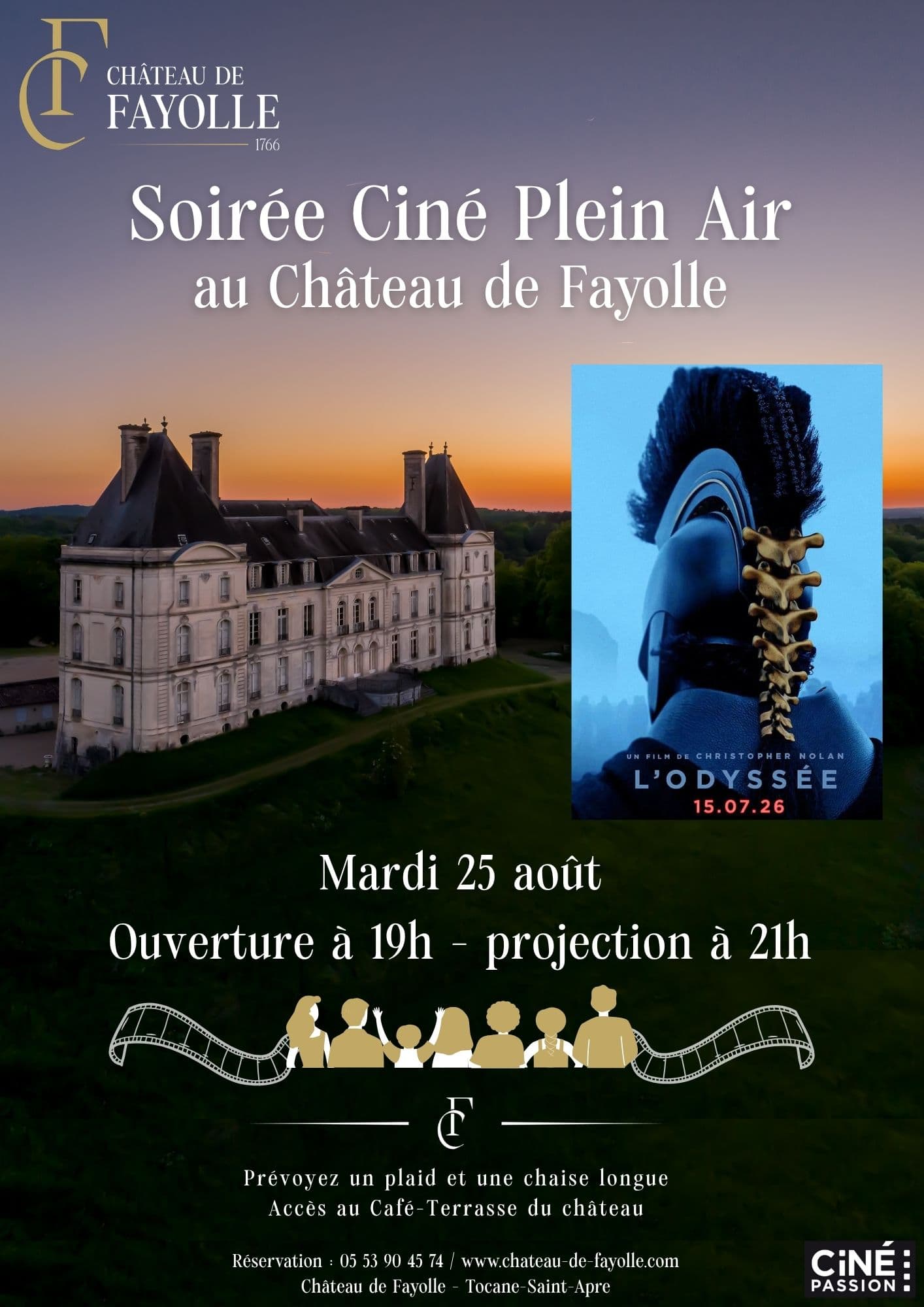 Cinéma en plein air