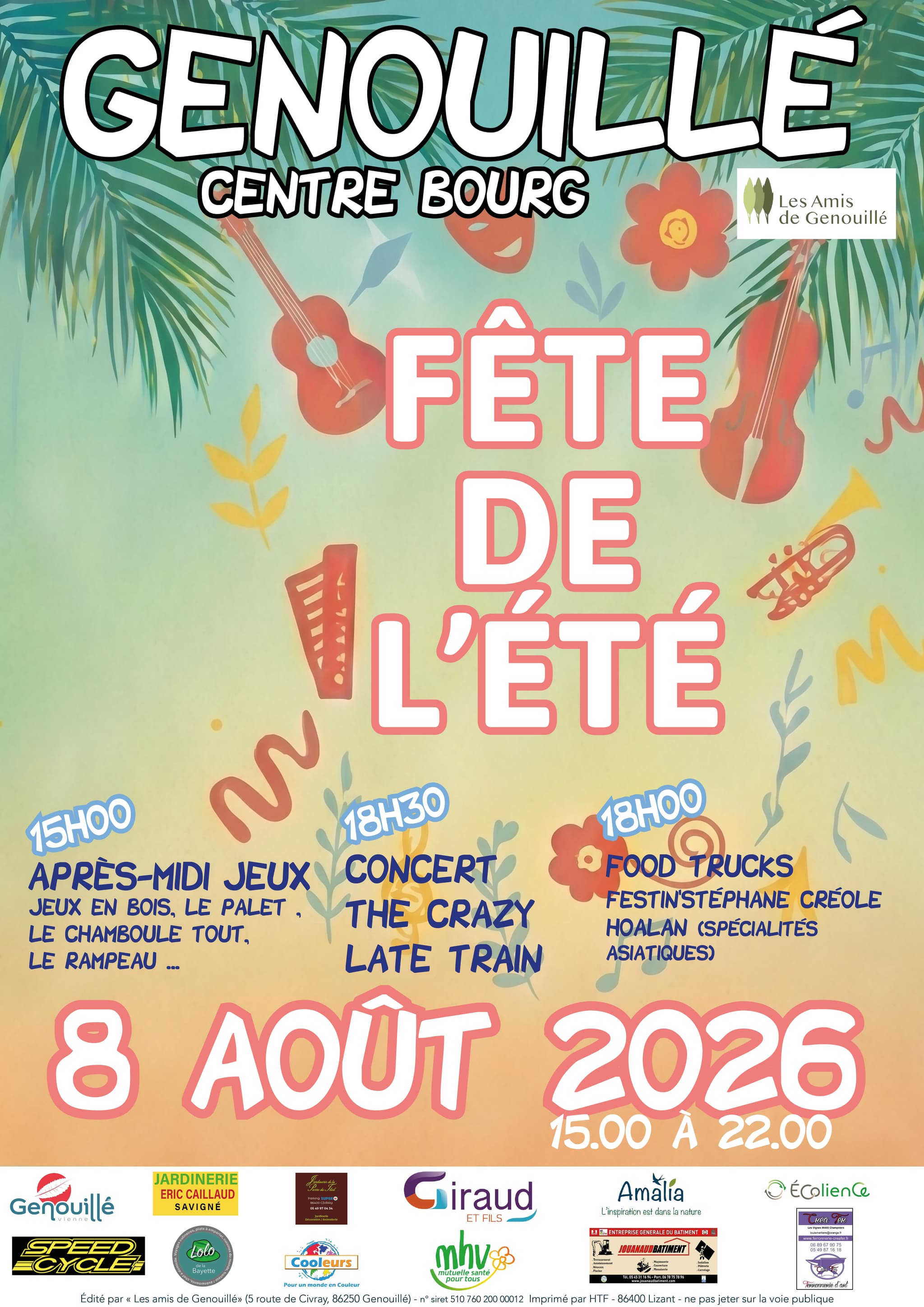 Fête de l'été à Genouillé