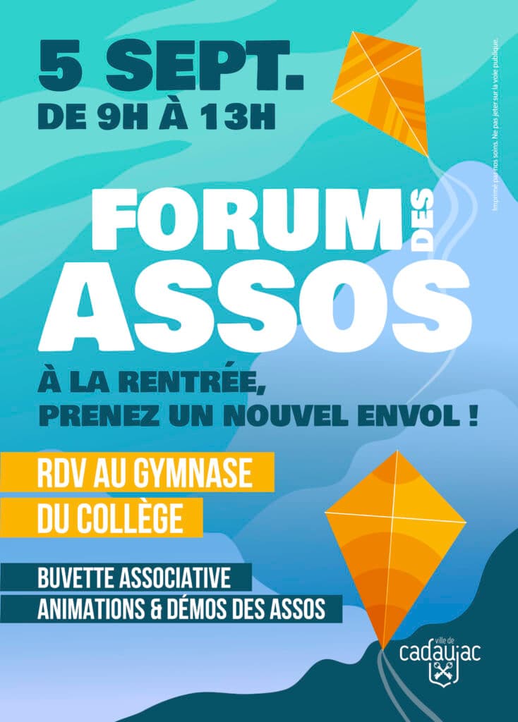 AFFICHE FORUM DES ASSOCIATIONS 05.09.2026