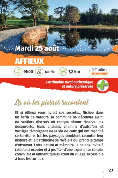 AFFIEUX Balade SECRètes