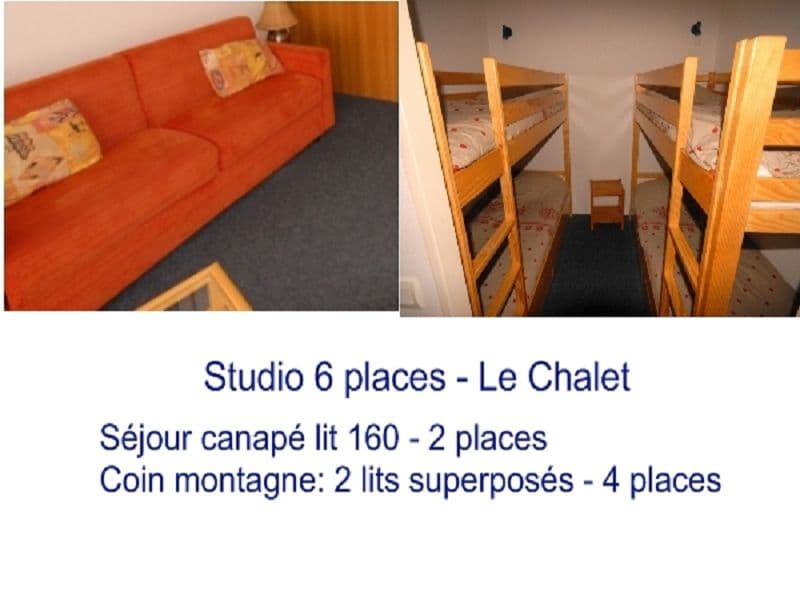 AGENCE BARROSO - LE CHALET 19 COUCHAGE