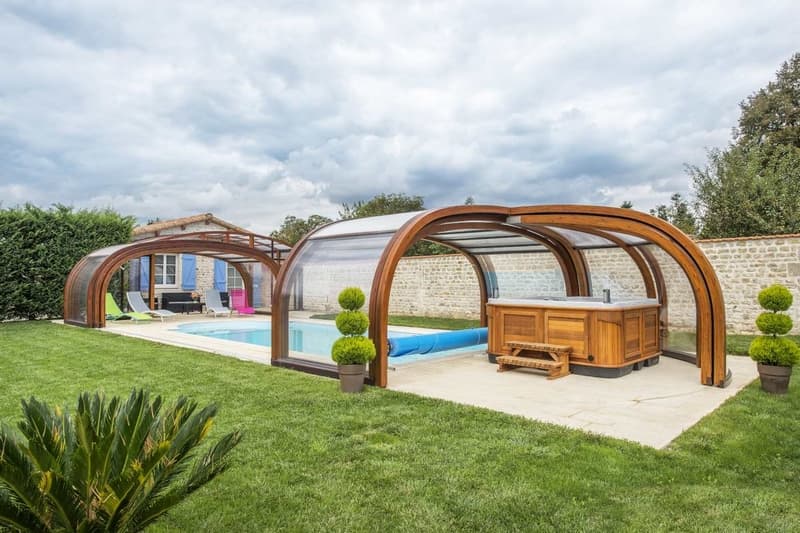 La piscine chauffée