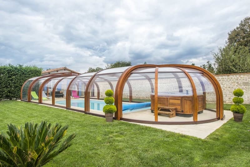 La piscine chauffée