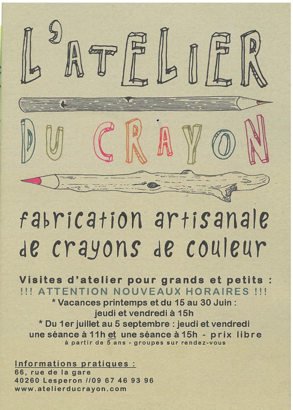ATELIER CRAYON