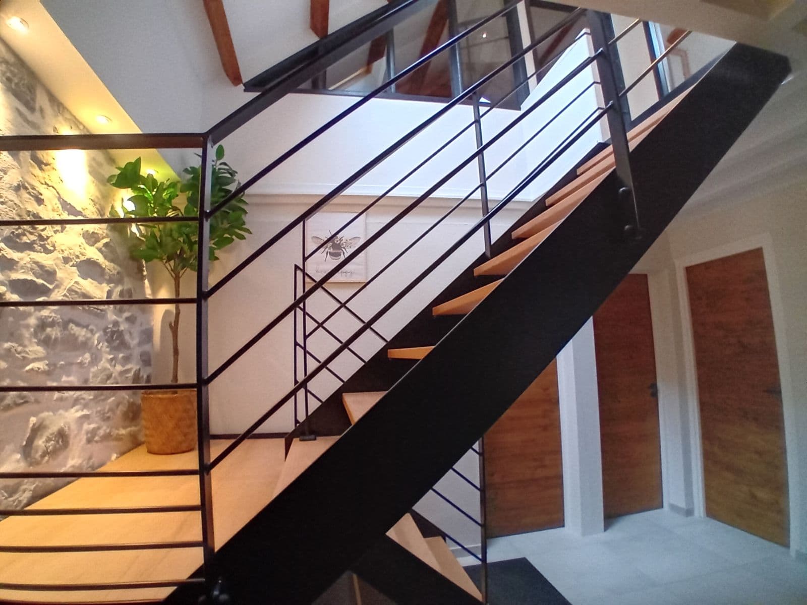 Accès escalier