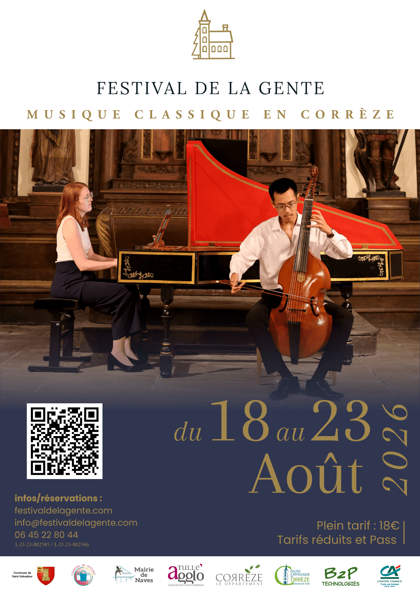 Affiche Festival de la gente 2026