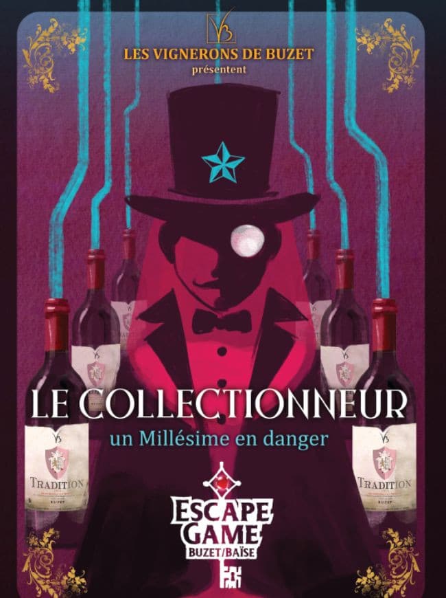 Affiche Escape Game Le Collectionneur