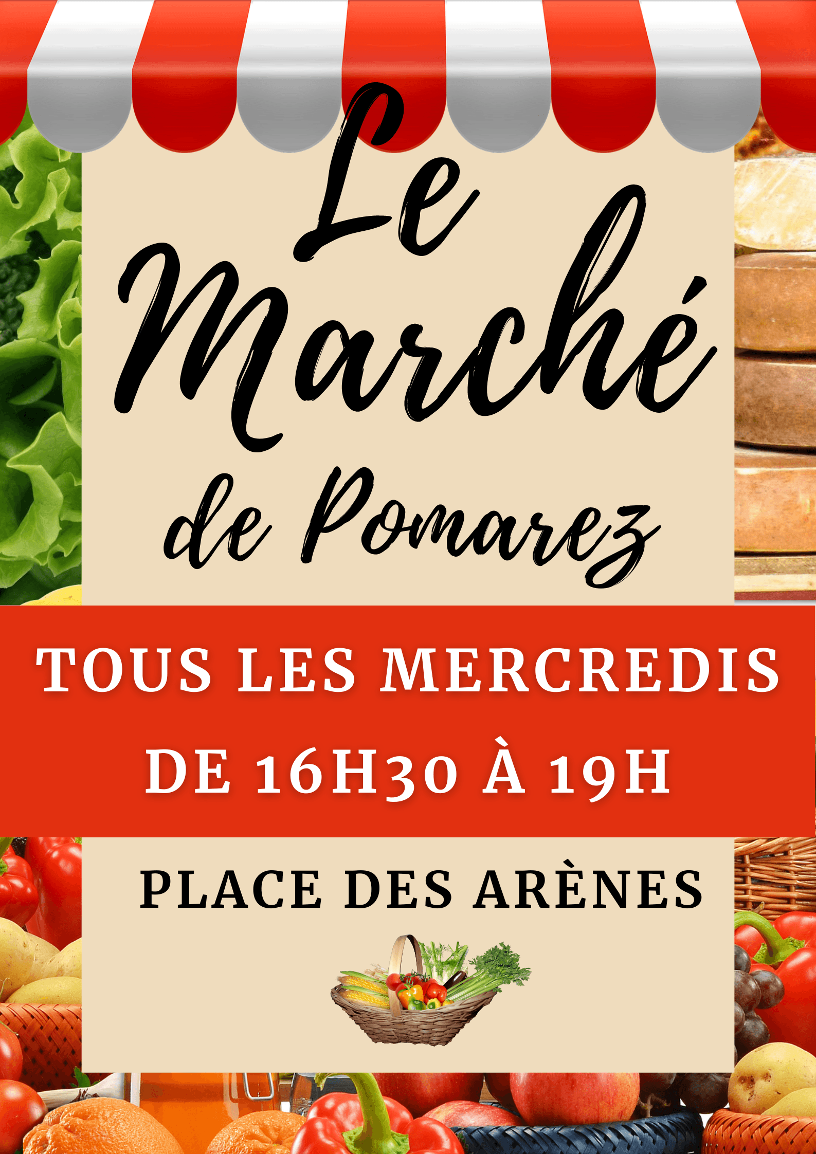 Affiche Marché