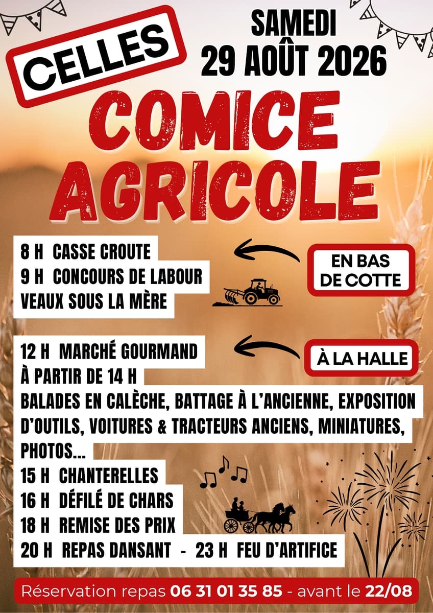 Affiche comice agricole