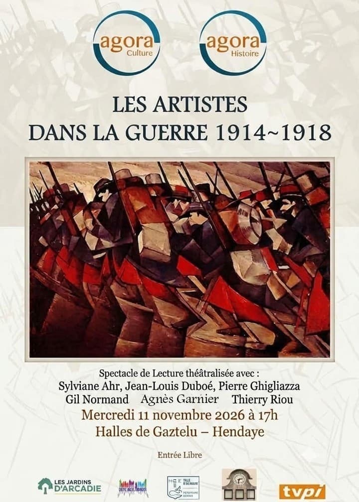 Les artistes dans la Guerre 1914 - 1918 - Agora Culture - Hendaye Tourisme