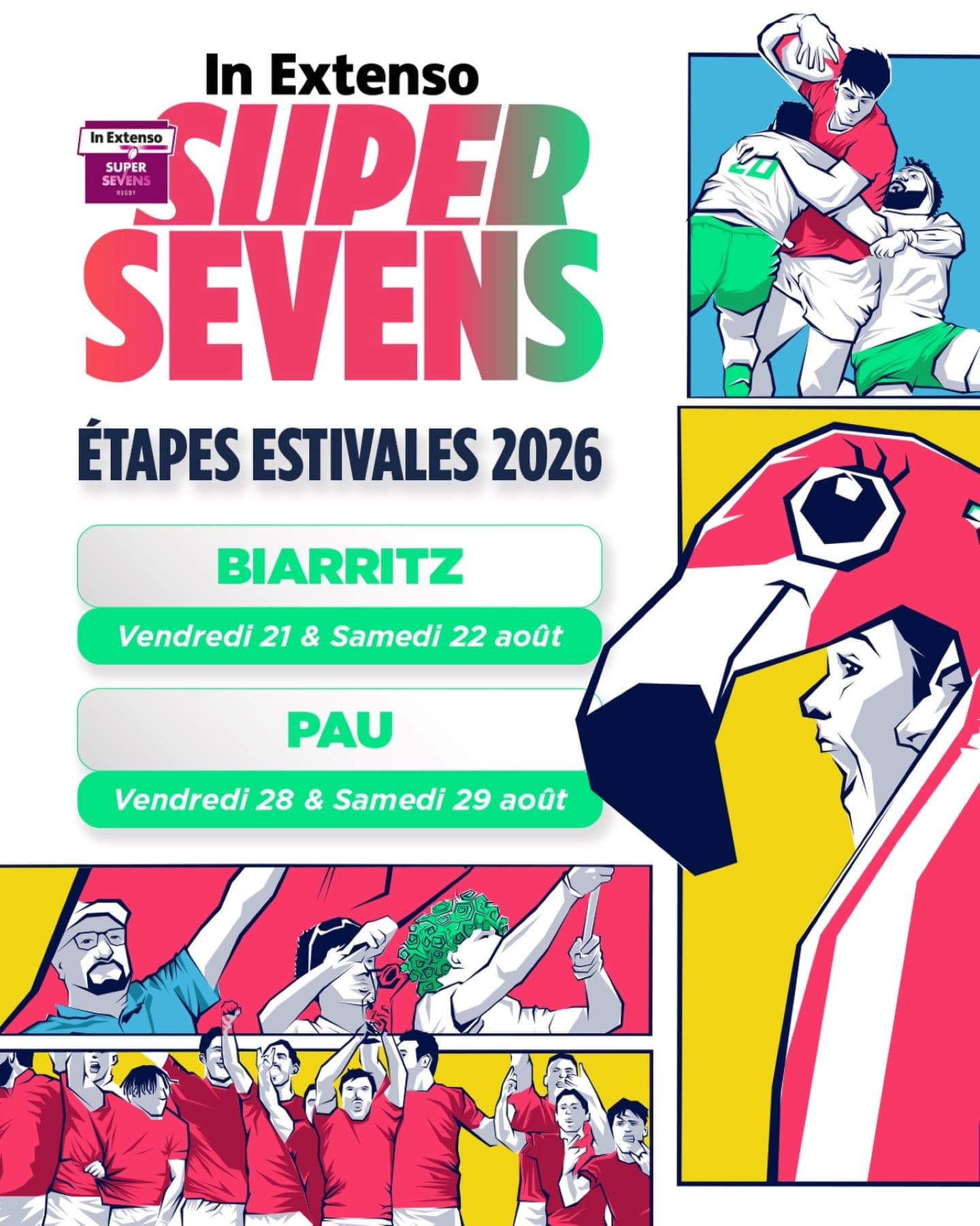 Affiche super sevens Biarritz 26