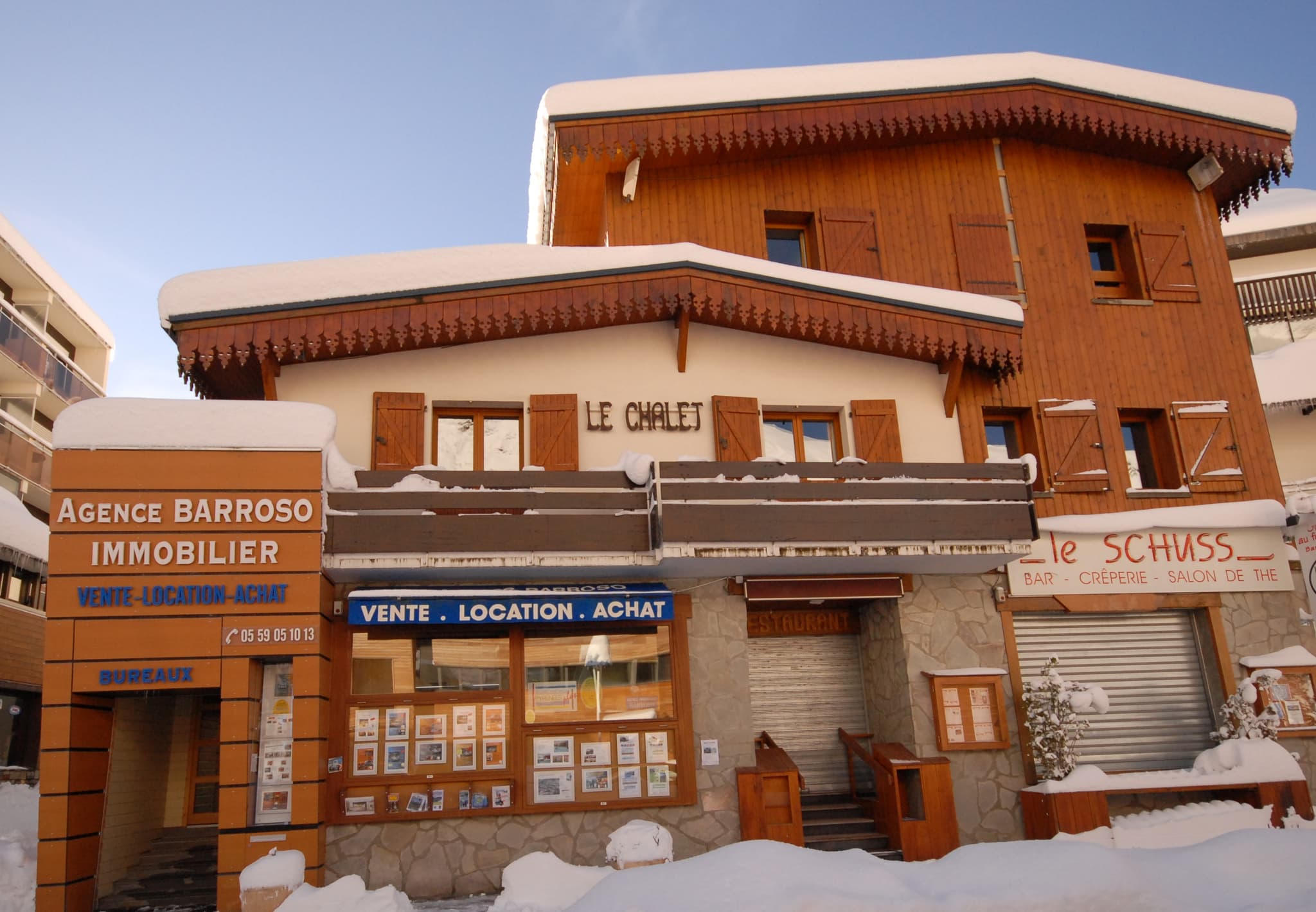 Agence en hiver