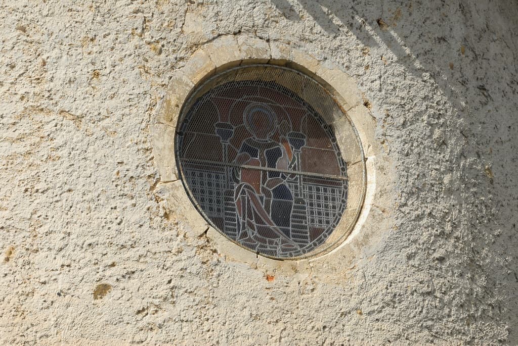 2012_AMOU_Eglise vitrail