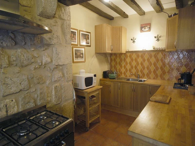 Ancien relais de poste - Appartement Henri - Cuisine