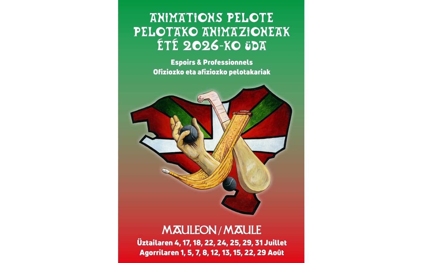 Animations pelote