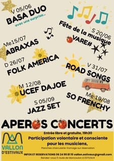 Apéros concerts