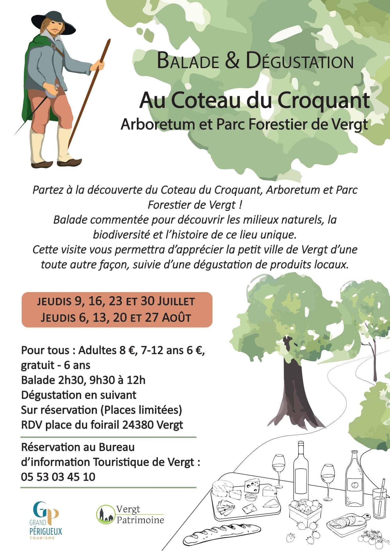 Affiche Balade & Dégustation au Coteau 2026