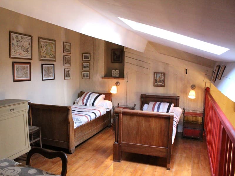 Ancien relais de poste - Appartement Henri - Lits en mezzanine