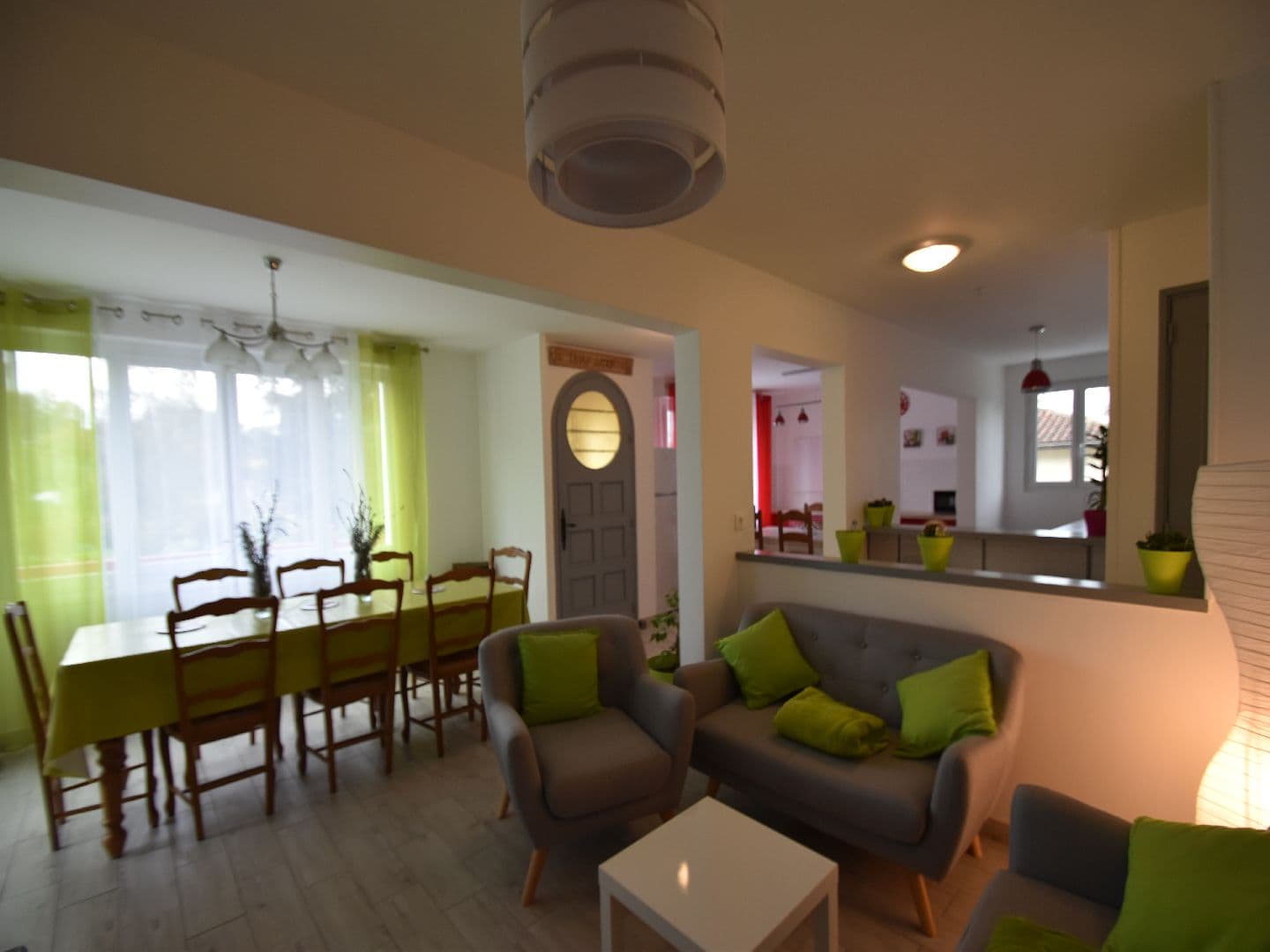 Appartement Borrega - Vue séjour - Uhart Cize