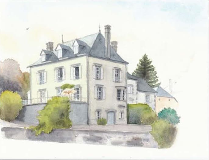 Aquarelles Vergne Audy