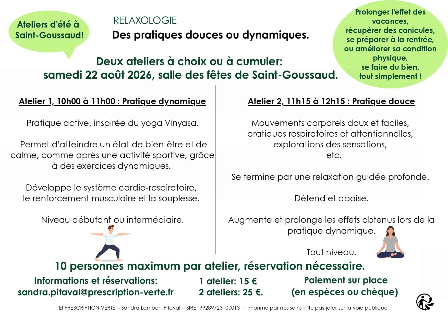 Ateliers d'été