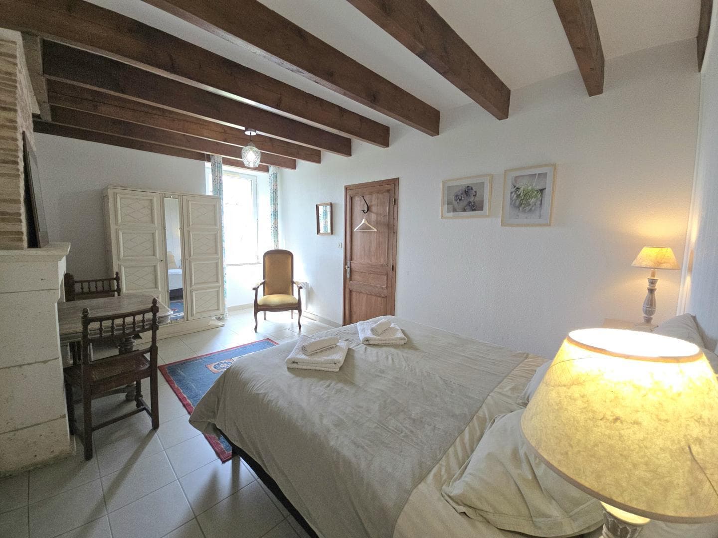 Chambre - Gîte Location vacance - La Métairie - Domaine de la Mouthe