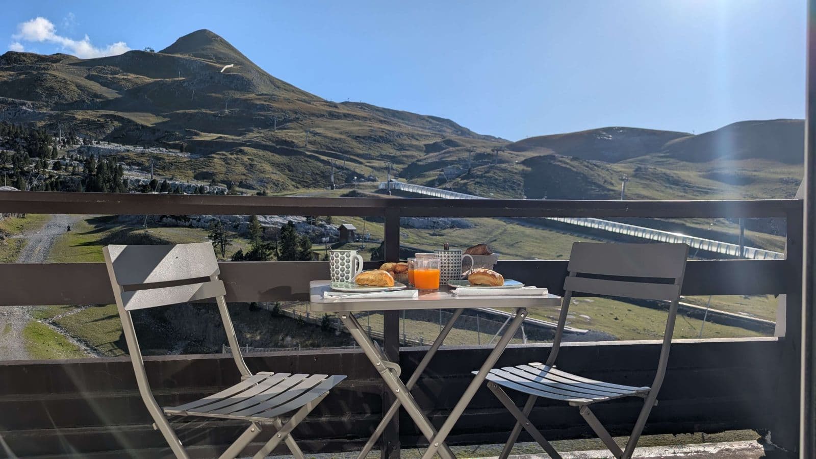 Balcon avec vue