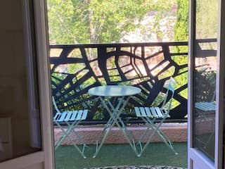 Balcon chambre Margaux