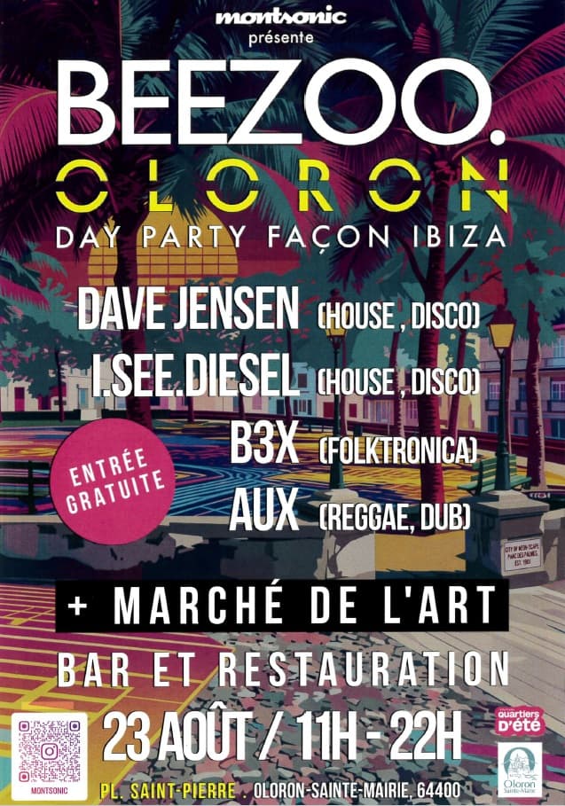 Beezoo Oloron Day Party Façon Ibiza