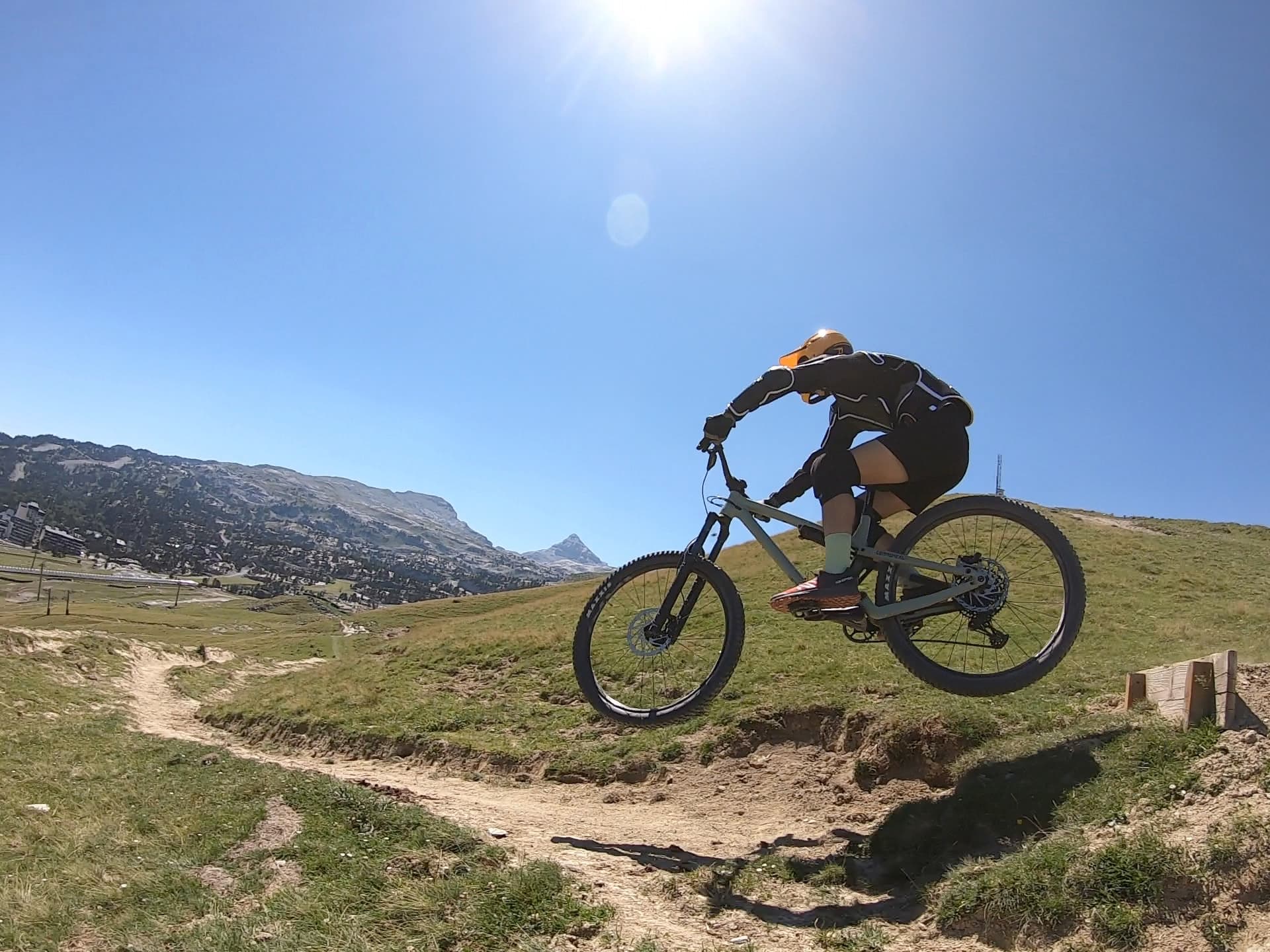 Bike Park LPSM avec un moniteur guide VTT