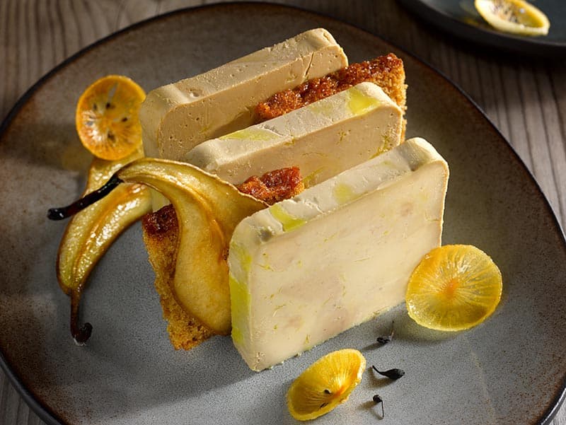 Bloc Morceaux foie Horizontal