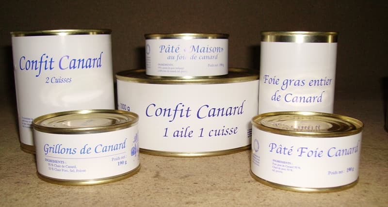 Les différents produits