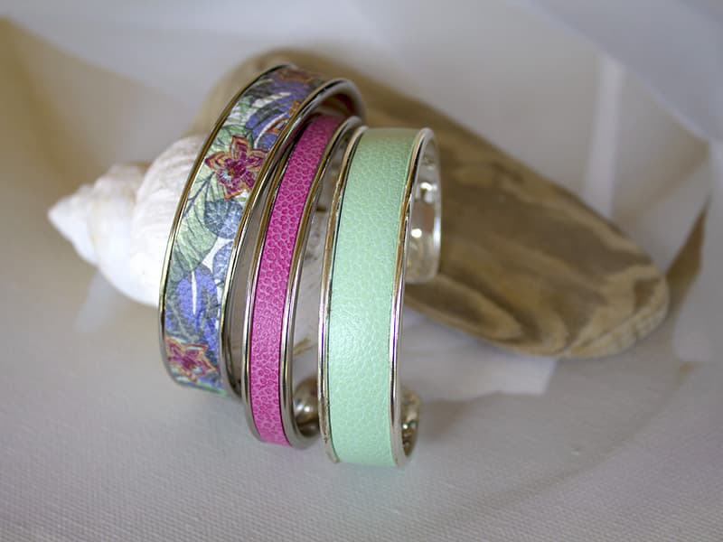 Bracelets-cuir-cattleya-hortensia-pistache-800x600px