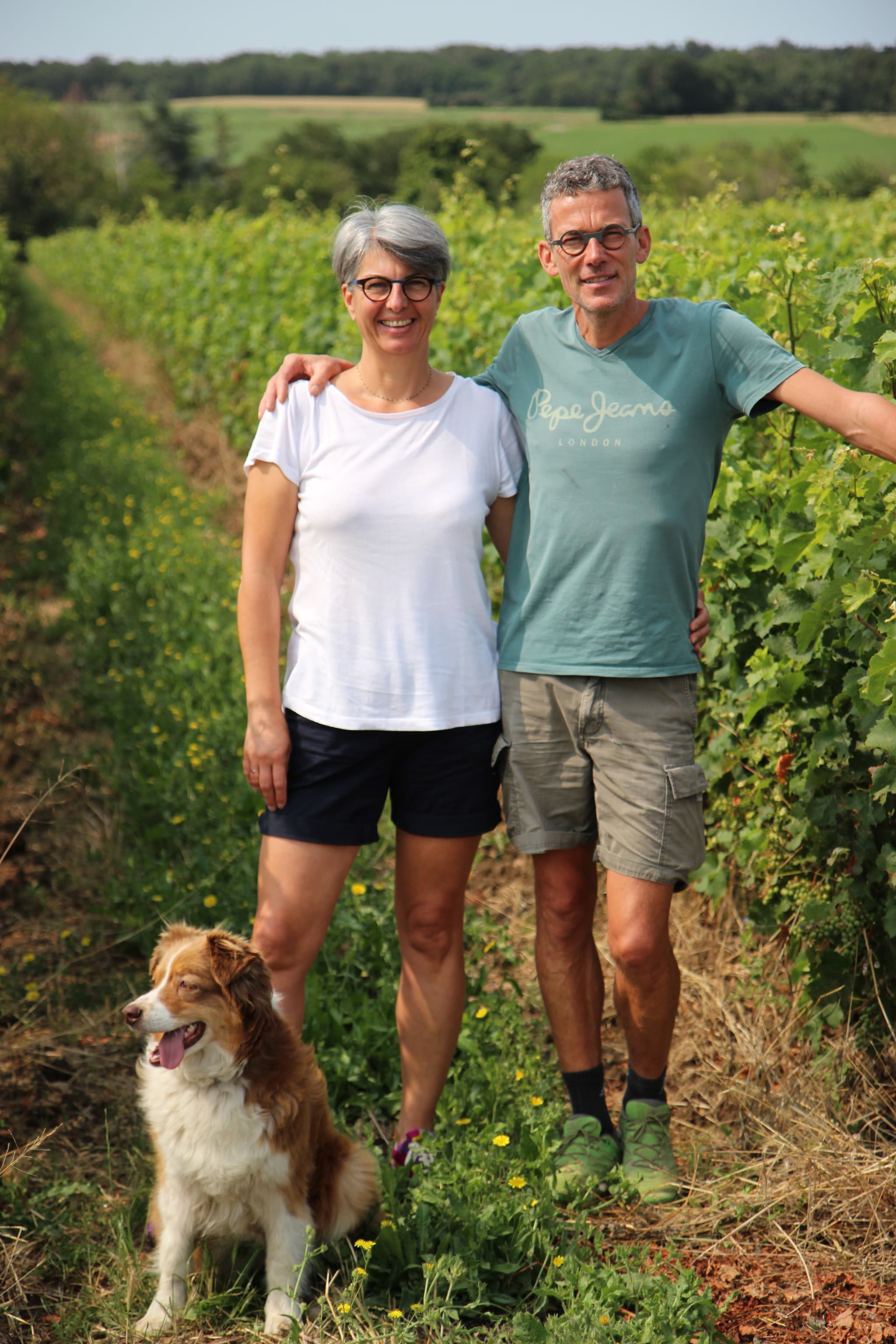 Terres blanches Viticulteur Vins bio degustation Oiron Plaine Vallees Thouarsais