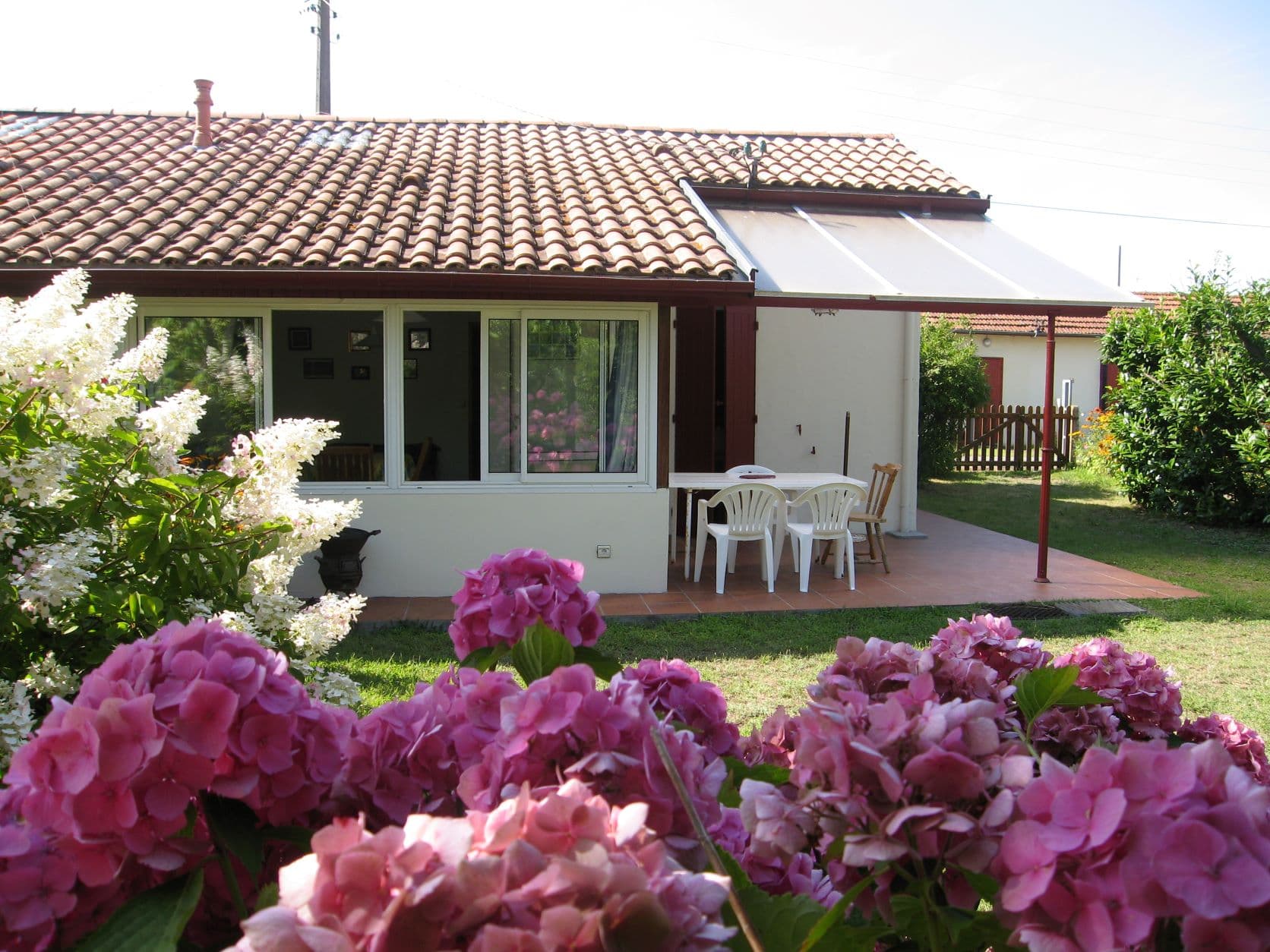 Cabane Biganos jardin 1