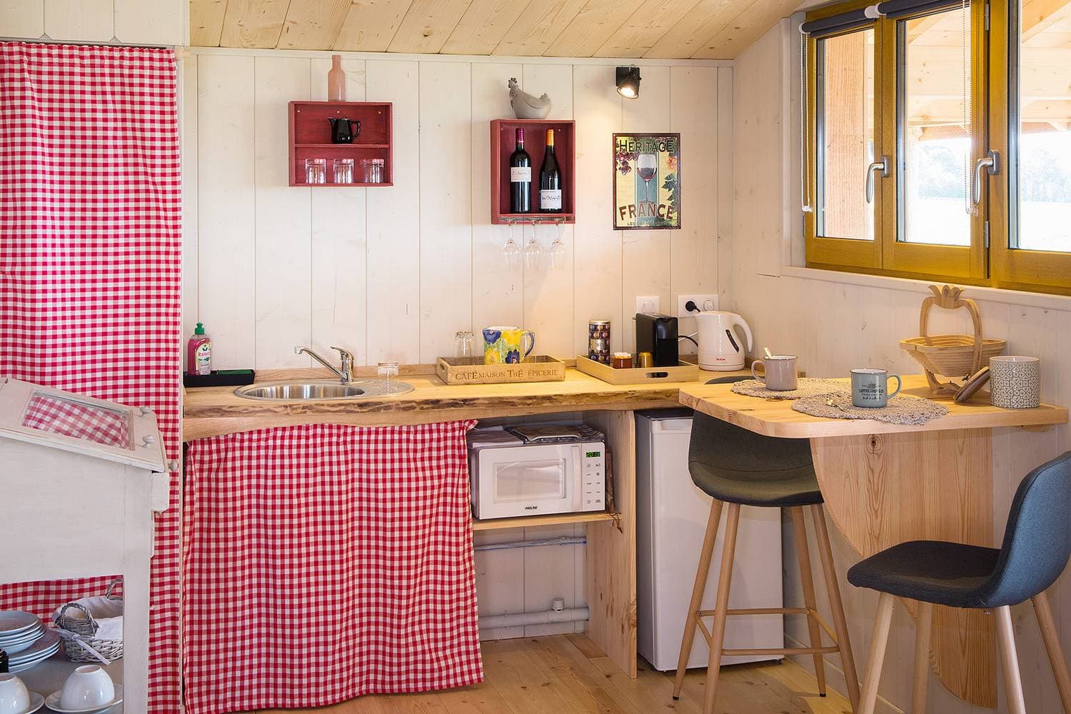 Cabane La Muscadelle cuisine