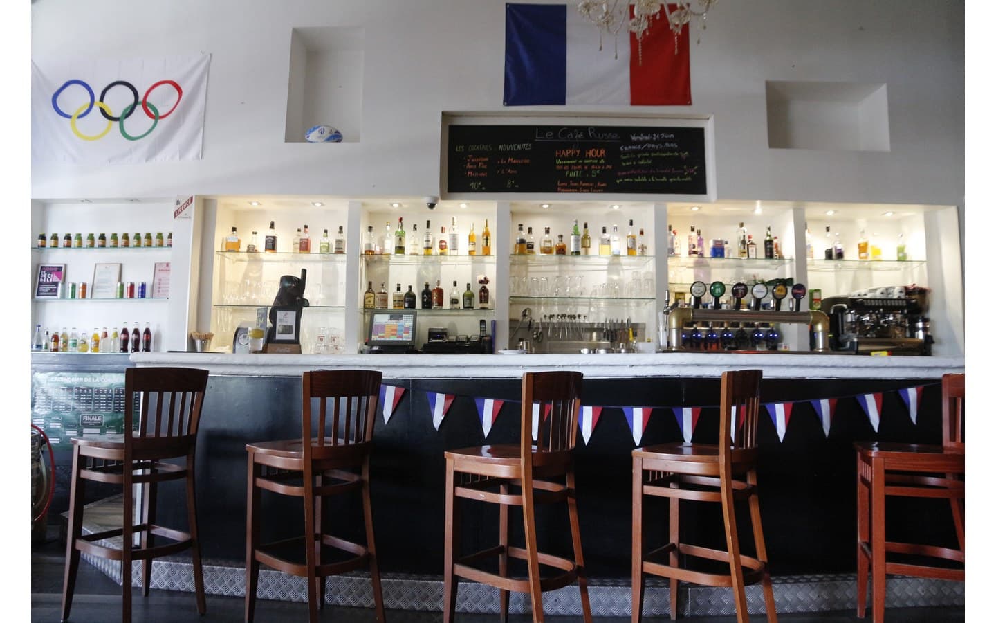 Café Russe - comptoir bar