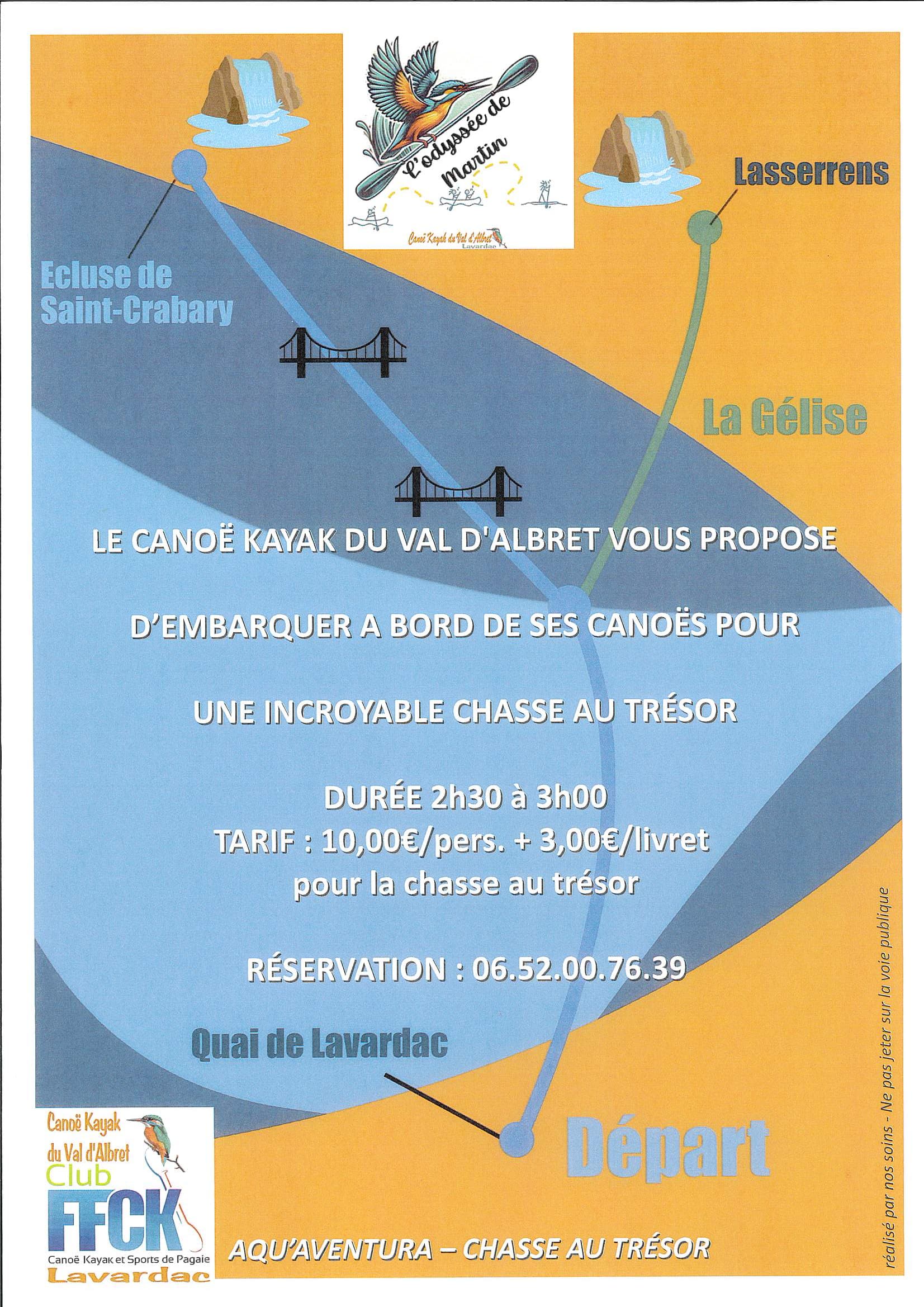 Canoe lavardac