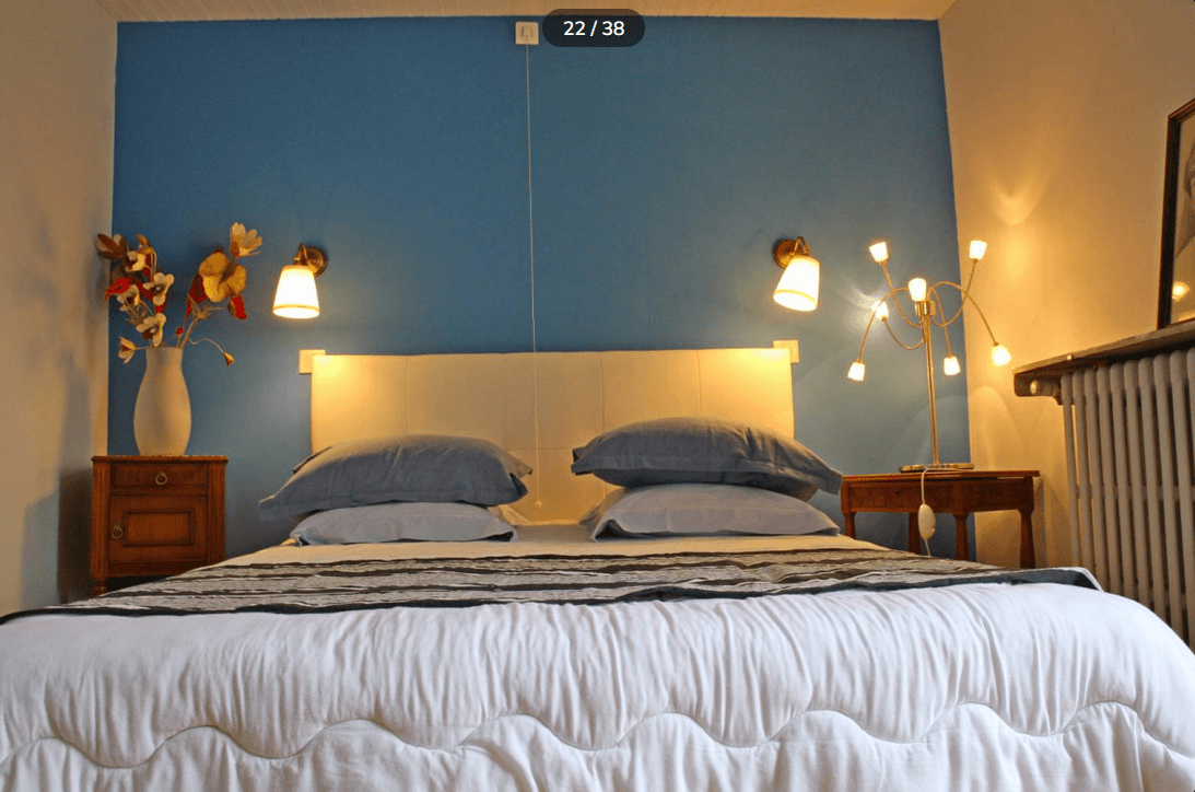 Chambre 2 au 1er étage : 1 lit 160*200 + 1 lit 90