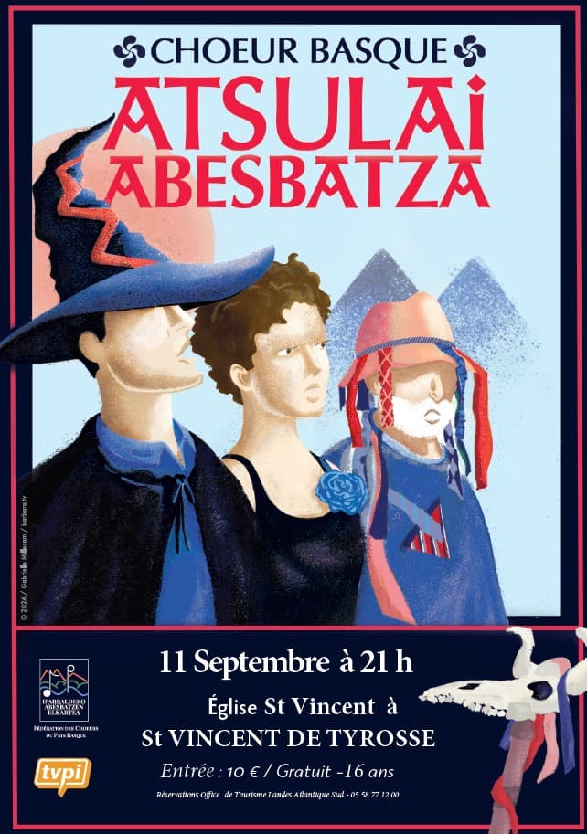 Concert groupe vocal Atsulai Abesbatza - Tyrosse - OTI LAS