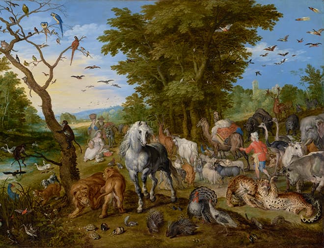The Entry of the Animals into Noah's Ark